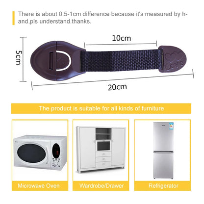 SafeHome™ Baby Locks – Set of 5 Multi-Use Locks to Secure Your Home 