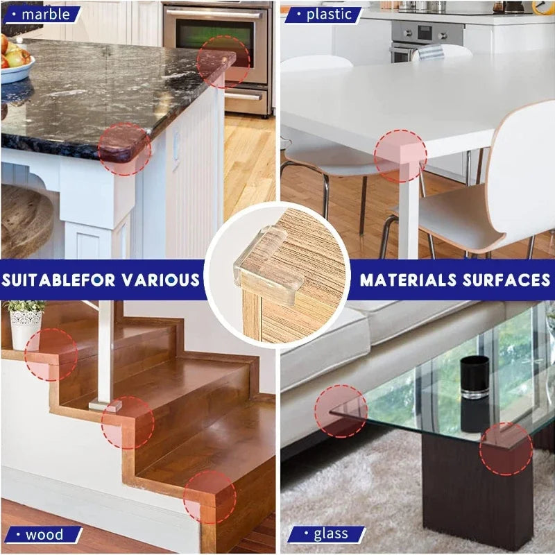 SafeCorners™ – Transparent Furniture Protectors 