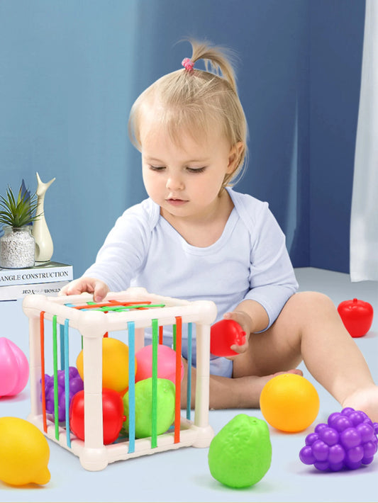 SmartStack Cubes – Jouet Éducatif de Formes et Empilage pour Enfants