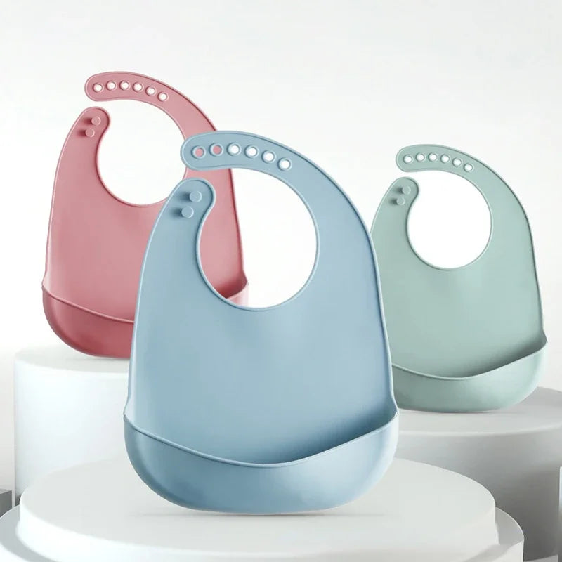 BibFlex™ - The Waterproof Silicone Baby Bib