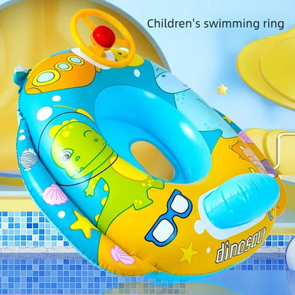 AquaRing™ – Bouée de Natation avec Volant pour Bébé