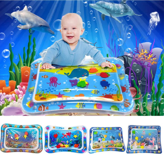 AquaPlay™ – Inflatable Water Mat for Babies