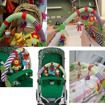 Sensory Awakening Arc - Stimulation Toy for Stroller and Bouncer 