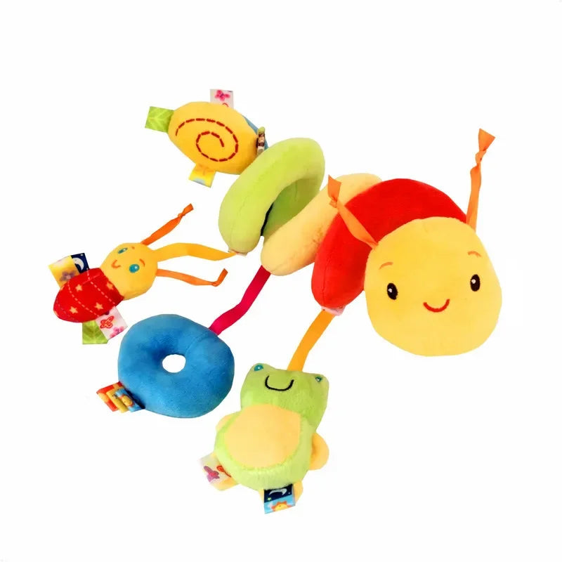 Câlin Doux™ – Soft Spiral Animal Toy for Baby’s Development and Joy