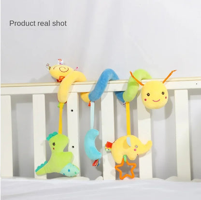 Câlin Doux™ – Soft Spiral Animal Toy for Baby’s Development and Joy