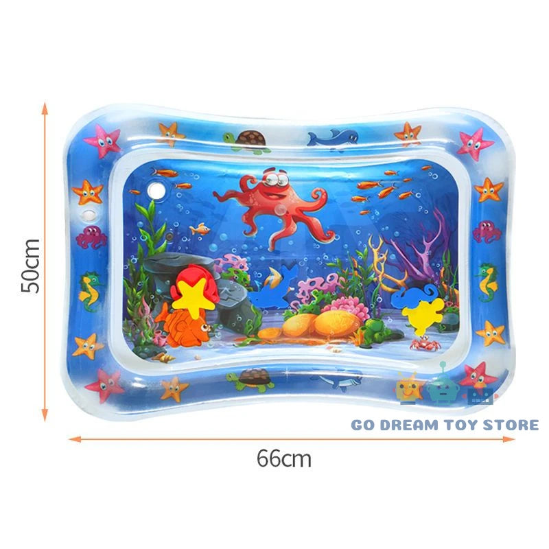 AquaPlay™ – Inflatable Water Mat for Babies