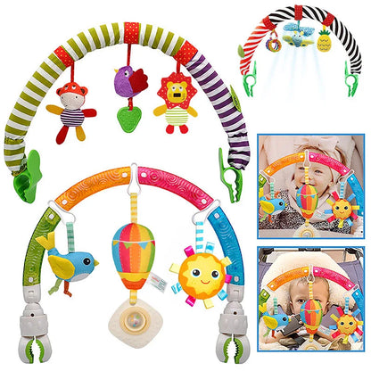 Sensory Awakening Arc - Stimulation Toy for Stroller and Bouncer 